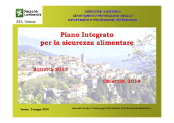 Presentazione Piano integrato 2014 [modalit&agrave;
