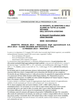 Com.N.266_Prove_INVALSI_2014_Indicazioni