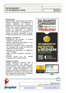 Sei Soddisfatto? La Tua Opinione Conta!
