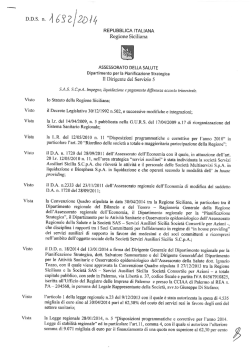 D.D.S. n. 1692 del 17 ott. 2014