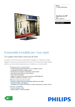 40HFL3009D/12 Philips TV LED professionale