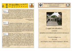 I sogni son desideri... - Istituto Comprensivo n.14 San Francesco di