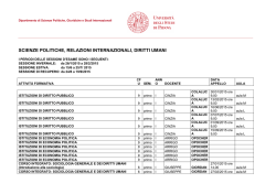 appelli SRD 2014 2015