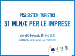 Scarica le slides cliccando qui