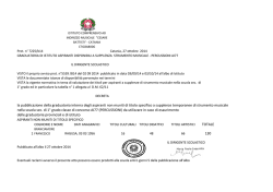 2 graduatoria istituto percussioni 2014 2015 graduatoria