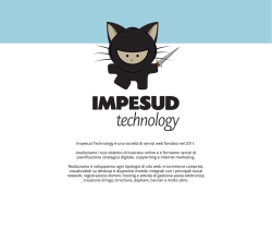 scarica la brochure - Impesud Technology