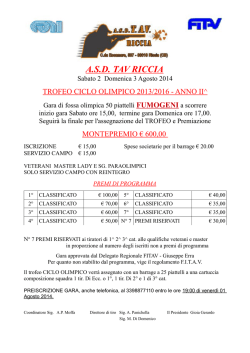 A.S.D. TAV RICCIA - tiro a volo riccia