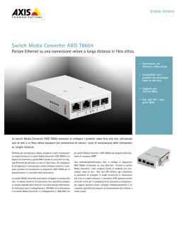 Switch Media Converter AXIS T8604