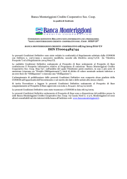 Banca Monteriggioni Credito Cooperativo Soc