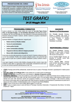 leggi dettagli - Scuola di Psicoterapia gestalt Napoli