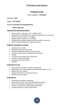 TDP Classe: IV E (Sirio)