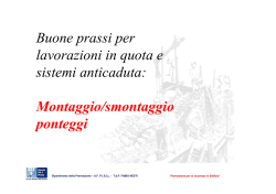 1 - Ponteggi dlgs 81 - Ordine degli Ingegneri della provincia di Pistoia