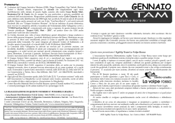 GENNAIO - Tam-tam