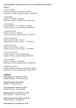 Clicca per scaricare - Polisportiva Oratorio Stezzano