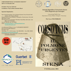 IL POLMONE “URGENTE”