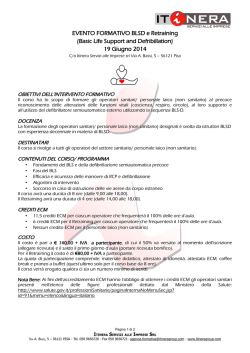 19 Giugno 2014 - ITINERA Servizi alle Imprese