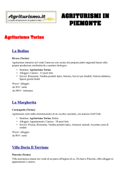 AGRI 3 - FITeL Piemonte