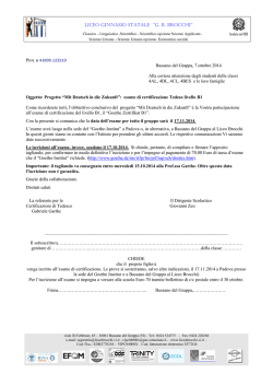 LICEO GINNASIO STATALE &ldquo;GB BROCCHI&rdquo; Bassano del Grappa, 7