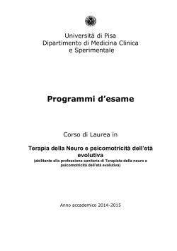 TNP 2014-2015_Guida - Medicina e Chirurgia