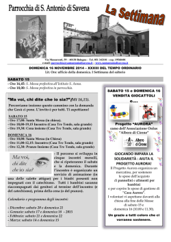 Ma voi, chi dite che io sia?&rdquo;(Mt 16,15). e&hellip;. GIOCANDO IMPARA LA