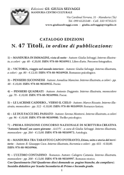 Manduria Centro Culturale GS