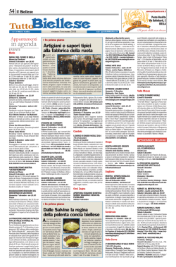 Appuntamenti dal 5 dicembre 2014 1,41 MB