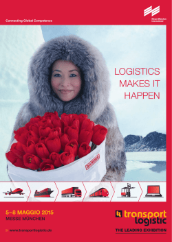 LOGISTICS MAKES IT HAPPEN