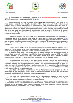 torneo di natale (scheda)