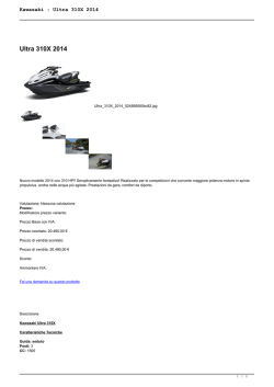 Kawasaki : Ultra 310X 2014