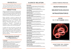 Programma - SINC - Società Italiana di Neurofisiologia Clinica
