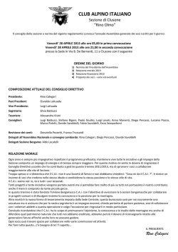 CLUB ALPINO ITALIANO