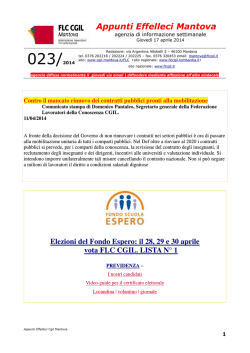 AppuntiEffelleci - Istituto comprensivo San Giorgio di Mantova