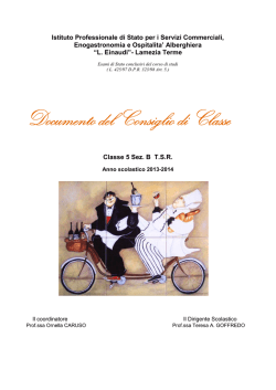 5B tsr - Einaudi LAMEZIA