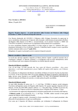 Circolare n. 9/2014
