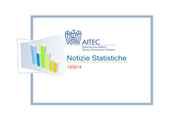 (9/1/2015) Notizie statistiche dicembre 2014