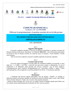 Capitolato - Comune di Galtell&igrave;