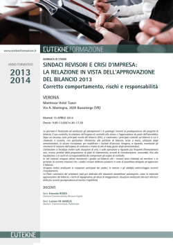Brochure Sindaci revisori VERONA