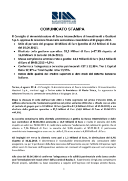 scarica il comunicato stampa completo