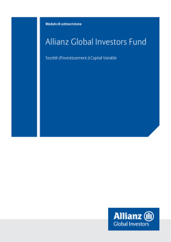 Allianz Global Investors Fund