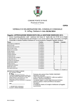Testo - Comune di Ponte di Piave