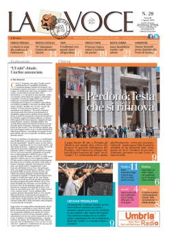 La Voce n.29 del 1 Agosto 2014