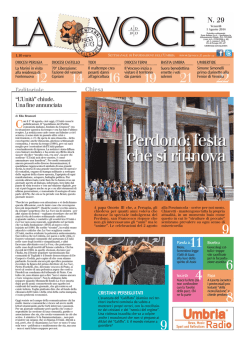 La Voce n.29 del 1 Agosto 2014