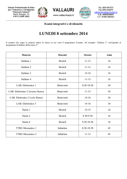 I.P.S.I.A. "Giancarlo Vallauri"