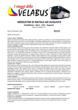 Scarica o stampa il programma