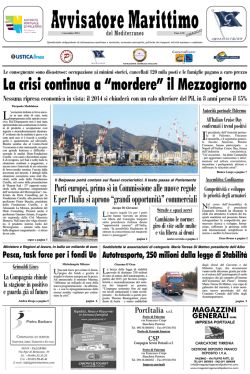 La crisi continua a &ldquo;mordere&rdquo; il Mezzogiorno