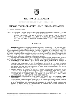 DD 414 Proroga TPL - Provincia di Imperia