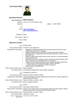 Europass Curriculum Vitae