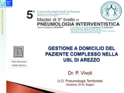 GESTIONE A DOMICILIO DEL PAZIENTE COMPLESSO NELLA