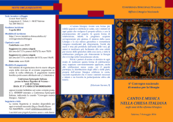 Brochure Convegno Musica - Salerno-Campagna