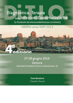Diagnostica e Terapia delle Infezioni Opportunistiche
